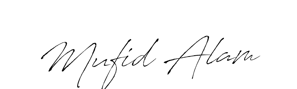 Similarly Antro_Vectra is the best handwritten signature design. Signature creator online .You can use it as an online autograph creator for name Mufid Alam. Mufid Alam signature style 6 images and pictures png