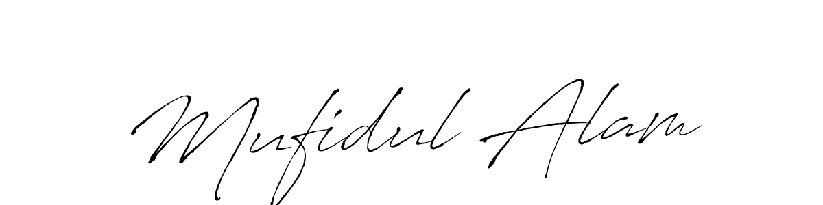 You should practise on your own different ways (Antro_Vectra) to write your name (Mufidul Alam) in signature. don't let someone else do it for you. Mufidul Alam signature style 6 images and pictures png