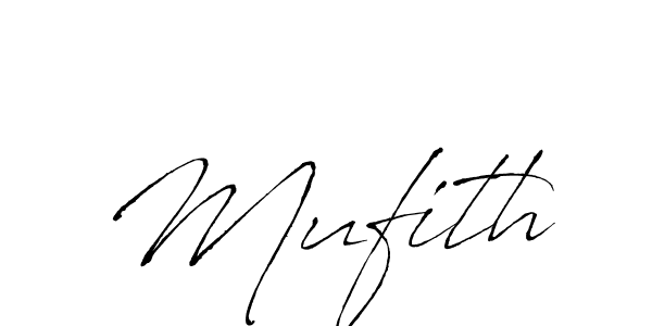 How to make Mufith signature? Antro_Vectra is a professional autograph style. Create handwritten signature for Mufith name. Mufith signature style 6 images and pictures png