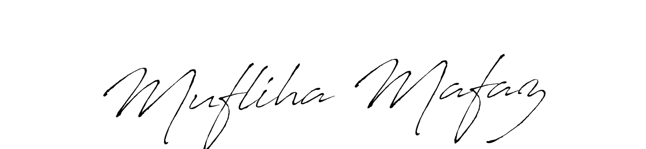 Use a signature maker to create a handwritten signature online. With this signature software, you can design (Antro_Vectra) your own signature for name Mufliha Mafaz. Mufliha Mafaz signature style 6 images and pictures png