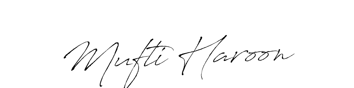 if you are searching for the best signature style for your name Mufti Haroon. so please give up your signature search. here we have designed multiple signature styles  using Antro_Vectra. Mufti Haroon signature style 6 images and pictures png