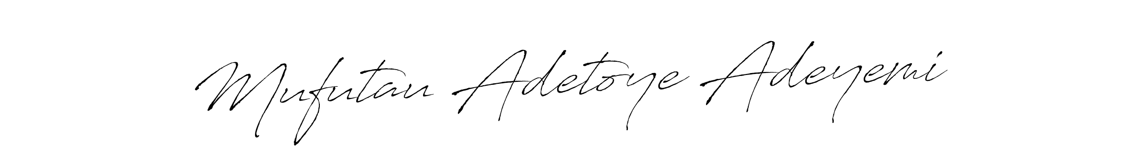 How to make Mufutau Adetoye Adeyemi signature? Antro_Vectra is a professional autograph style. Create handwritten signature for Mufutau Adetoye Adeyemi name. Mufutau Adetoye Adeyemi signature style 6 images and pictures png
