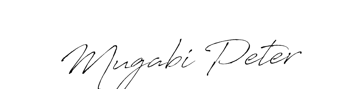 Use a signature maker to create a handwritten signature online. With this signature software, you can design (Antro_Vectra) your own signature for name Mugabi Peter. Mugabi Peter signature style 6 images and pictures png