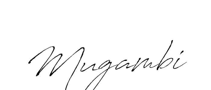 How to make Mugambi signature? Antro_Vectra is a professional autograph style. Create handwritten signature for Mugambi name. Mugambi signature style 6 images and pictures png