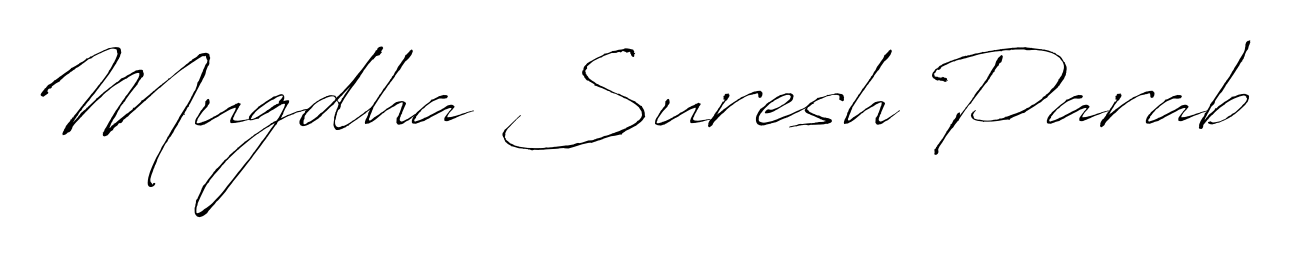 Turn your name Mugdha Suresh Parab into a signature brand with Antro_Vectra styling. Download in standard PNG or transparent format anytime. Mugdha Suresh Parab signature style 6 images and pictures png