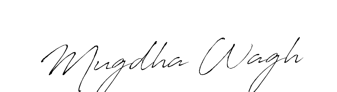 if you are searching for the best signature style for your name Mugdha Wagh. so please give up your signature search. here we have designed multiple signature styles  using Antro_Vectra. Mugdha Wagh signature style 6 images and pictures png