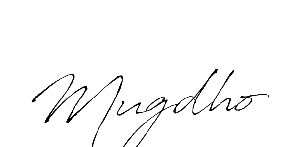 You should practise on your own different ways (Antro_Vectra) to write your name (Mugdho) in signature. don't let someone else do it for you. Mugdho signature style 6 images and pictures png