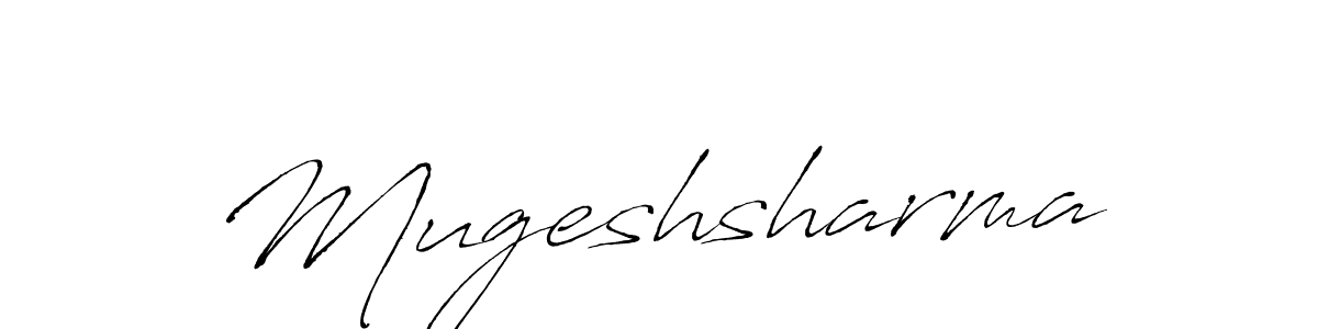 Make a beautiful signature design for name Mugeshsharma. Use this online signature maker to create a handwritten signature for free. Mugeshsharma signature style 6 images and pictures png