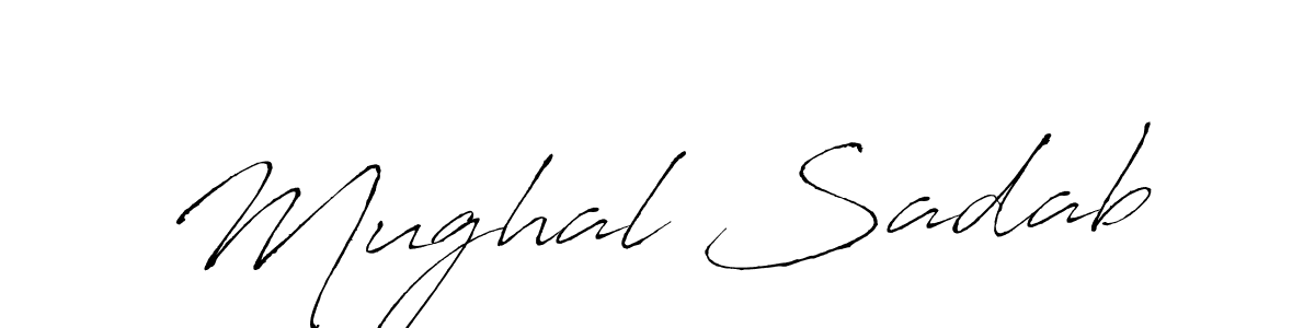 Antro_Vectra is a professional signature style that is perfect for those who want to add a touch of class to their signature. It is also a great choice for those who want to make their signature more unique. Get Mughal Sadab name to fancy signature for free. Mughal Sadab signature style 6 images and pictures png