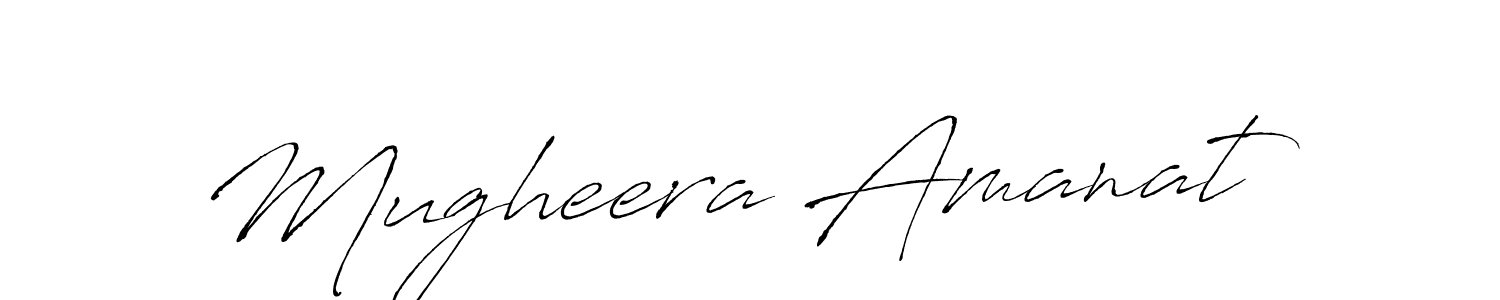 You can use this online signature creator to create a handwritten signature for the name Mugheera Amanat. This is the best online autograph maker. Mugheera Amanat signature style 6 images and pictures png