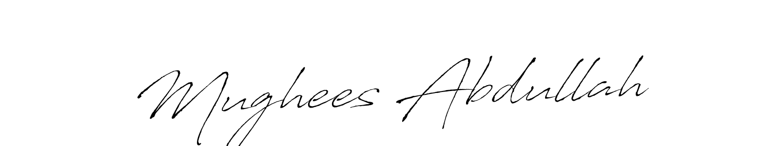 Similarly Antro_Vectra is the best handwritten signature design. Signature creator online .You can use it as an online autograph creator for name Mughees Abdullah. Mughees Abdullah signature style 6 images and pictures png