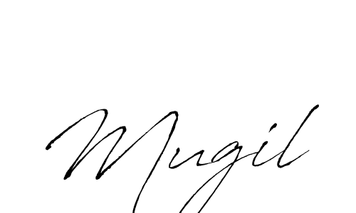 How to make Mugil signature? Antro_Vectra is a professional autograph style. Create handwritten signature for Mugil name. Mugil signature style 6 images and pictures png