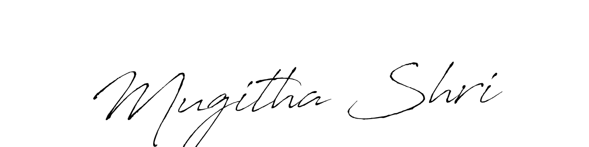 It looks lik you need a new signature style for name Mugitha Shri. Design unique handwritten (Antro_Vectra) signature with our free signature maker in just a few clicks. Mugitha Shri signature style 6 images and pictures png