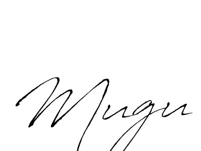 You should practise on your own different ways (Antro_Vectra) to write your name (Mugu) in signature. don't let someone else do it for you. Mugu signature style 6 images and pictures png