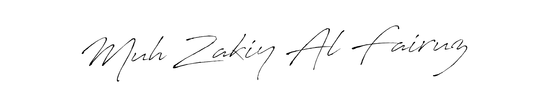 It looks lik you need a new signature style for name Muh Zakiy Al Fairuz. Design unique handwritten (Antro_Vectra) signature with our free signature maker in just a few clicks. Muh Zakiy Al Fairuz signature style 6 images and pictures png