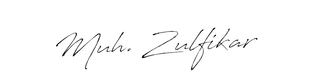 Make a beautiful signature design for name Muh. Zulfikar. Use this online signature maker to create a handwritten signature for free. Muh. Zulfikar signature style 6 images and pictures png