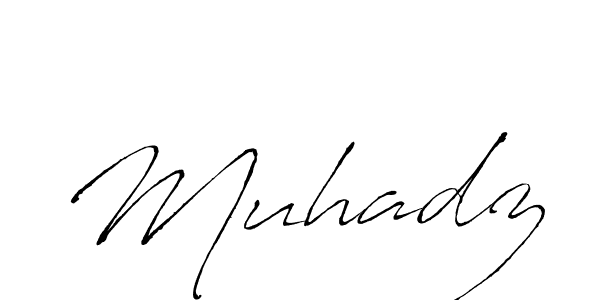 Similarly Antro_Vectra is the best handwritten signature design. Signature creator online .You can use it as an online autograph creator for name Muhadz. Muhadz signature style 6 images and pictures png