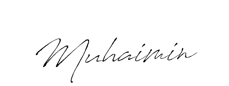 Make a beautiful signature design for name Muhaimin. Use this online signature maker to create a handwritten signature for free. Muhaimin signature style 6 images and pictures png