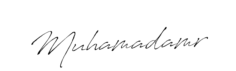 Also You can easily find your signature by using the search form. We will create Muhamadamr name handwritten signature images for you free of cost using Antro_Vectra sign style. Muhamadamr signature style 6 images and pictures png