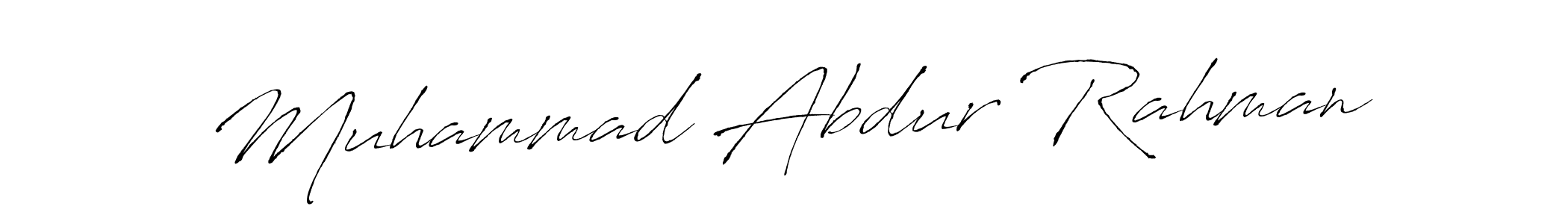 Use a signature maker to create a handwritten signature online. With this signature software, you can design (Antro_Vectra) your own signature for name Muhammad Abdur Rahman. Muhammad Abdur Rahman signature style 6 images and pictures png