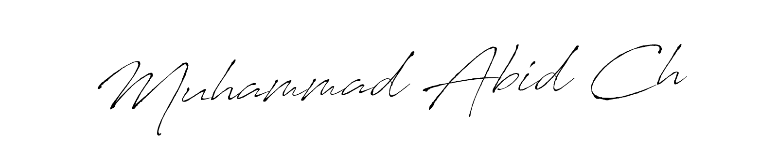 Make a beautiful signature design for name Muhammad Abid Ch. Use this online signature maker to create a handwritten signature for free. Muhammad Abid Ch signature style 6 images and pictures png