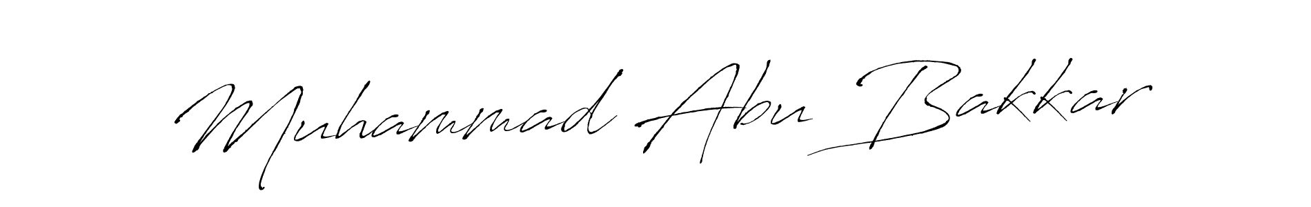 Antro_Vectra is a professional signature style that is perfect for those who want to add a touch of class to their signature. It is also a great choice for those who want to make their signature more unique. Get Muhammad Abu Bakkar name to fancy signature for free. Muhammad Abu Bakkar signature style 6 images and pictures png