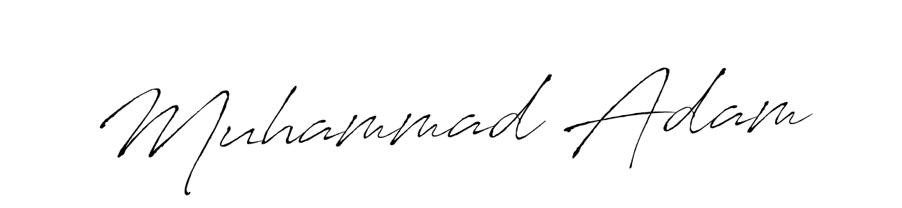 Also we have Muhammad Adam name is the best signature style. Create professional handwritten signature collection using Antro_Vectra autograph style. Muhammad Adam signature style 6 images and pictures png