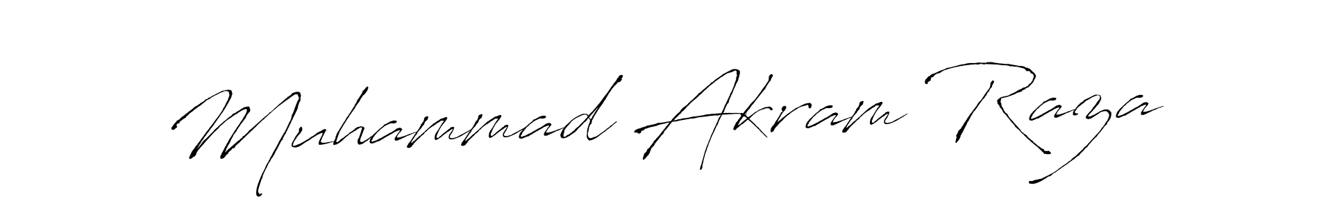 Design your own signature with our free online signature maker. With this signature software, you can create a handwritten (Antro_Vectra) signature for name Muhammad Akram Raza. Muhammad Akram Raza signature style 6 images and pictures png