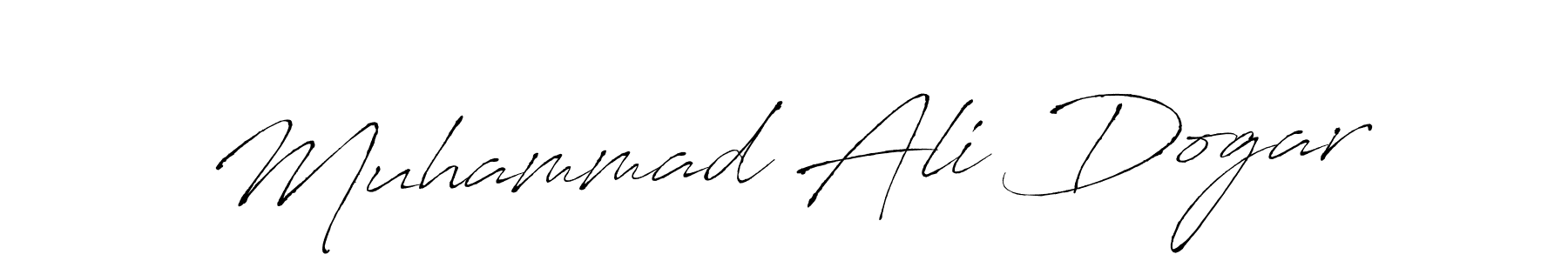 Design your own signature with our free online signature maker. With this signature software, you can create a handwritten (Antro_Vectra) signature for name Muhammad Ali Dogar. Muhammad Ali Dogar signature style 6 images and pictures png