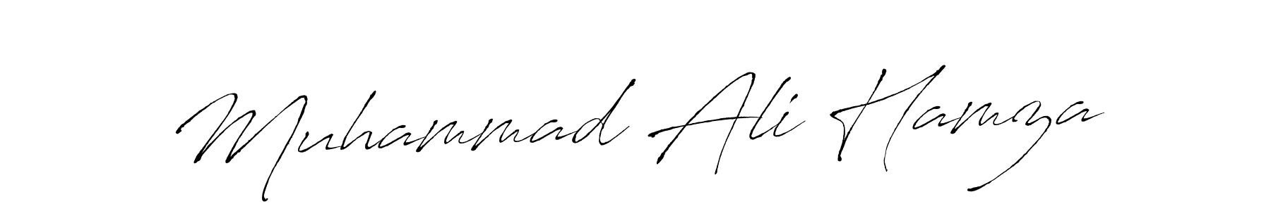 The best way (Antro_Vectra) to make a short signature is to pick only two or three words in your name. The name Muhammad Ali Hamza include a total of six letters. For converting this name. Muhammad Ali Hamza signature style 6 images and pictures png