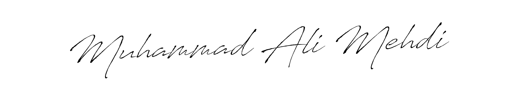 Also we have Muhammad Ali Mehdi name is the best signature style. Create professional handwritten signature collection using Antro_Vectra autograph style. Muhammad Ali Mehdi signature style 6 images and pictures png