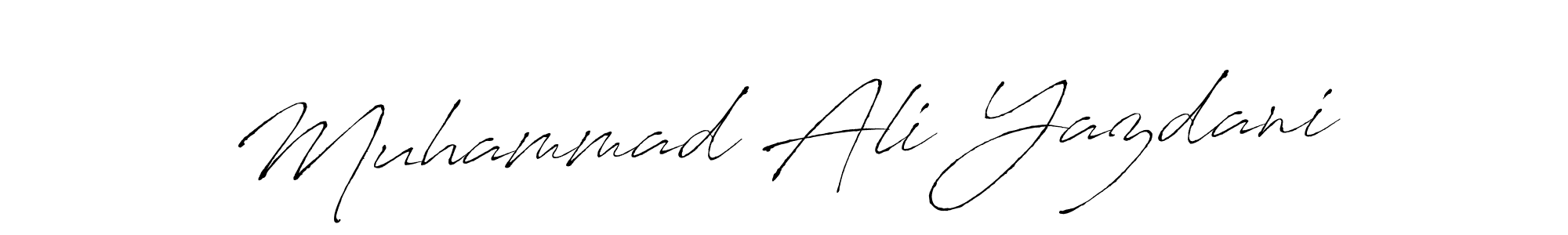 Also You can easily find your signature by using the search form. We will create Muhammad Ali Yazdani name handwritten signature images for you free of cost using Antro_Vectra sign style. Muhammad Ali Yazdani signature style 6 images and pictures png