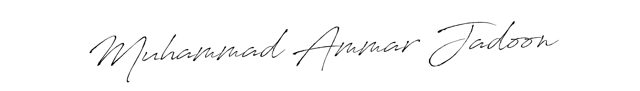 How to make Muhammad Ammar Jadoon signature? Antro_Vectra is a professional autograph style. Create handwritten signature for Muhammad Ammar Jadoon name. Muhammad Ammar Jadoon signature style 6 images and pictures png