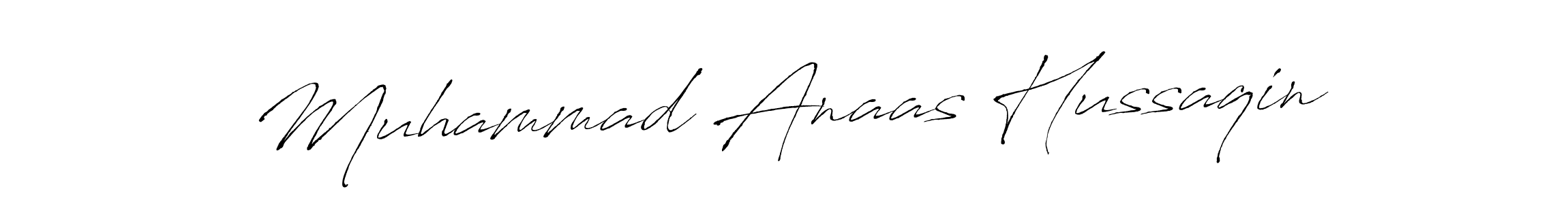 Antro_Vectra is a professional signature style that is perfect for those who want to add a touch of class to their signature. It is also a great choice for those who want to make their signature more unique. Get Muhammad Anaas Hussaqin name to fancy signature for free. Muhammad Anaas Hussaqin signature style 6 images and pictures png