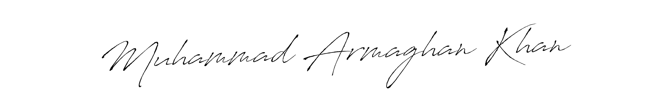 if you are searching for the best signature style for your name Muhammad Armaghan Khan. so please give up your signature search. here we have designed multiple signature styles  using Antro_Vectra. Muhammad Armaghan Khan signature style 6 images and pictures png