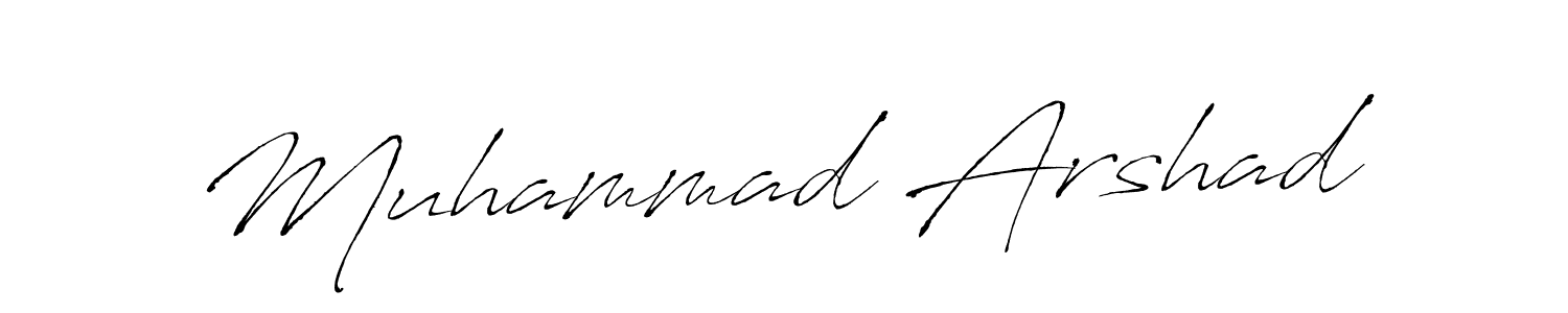 Antro_Vectra is a professional signature style that is perfect for those who want to add a touch of class to their signature. It is also a great choice for those who want to make their signature more unique. Get Muhammad Arshad name to fancy signature for free. Muhammad Arshad signature style 6 images and pictures png