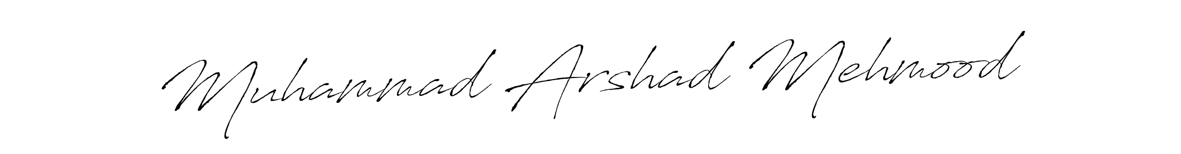 Also we have Muhammad Arshad Mehmood name is the best signature style. Create professional handwritten signature collection using Antro_Vectra autograph style. Muhammad Arshad Mehmood signature style 6 images and pictures png