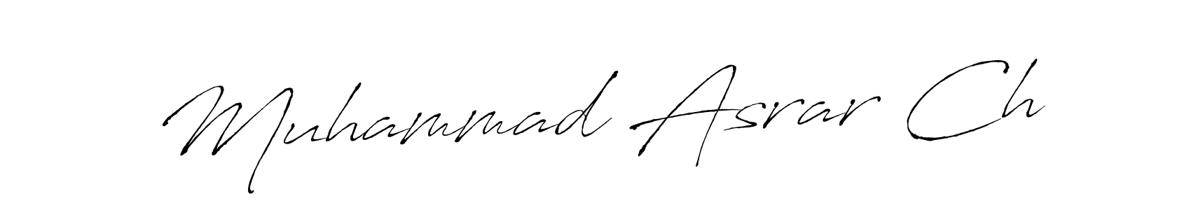 Also You can easily find your signature by using the search form. We will create Muhammad Asrar Ch name handwritten signature images for you free of cost using Antro_Vectra sign style. Muhammad Asrar Ch signature style 6 images and pictures png