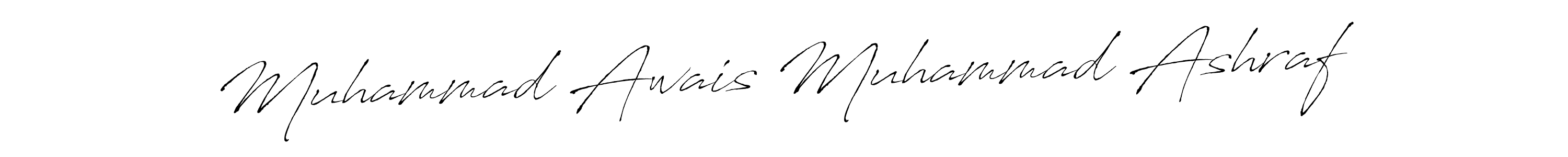 Muhammad Awais Muhammad Ashraf stylish signature style. Best Handwritten Sign (Antro_Vectra) for my name. Handwritten Signature Collection Ideas for my name Muhammad Awais Muhammad Ashraf. Muhammad Awais Muhammad Ashraf signature style 6 images and pictures png