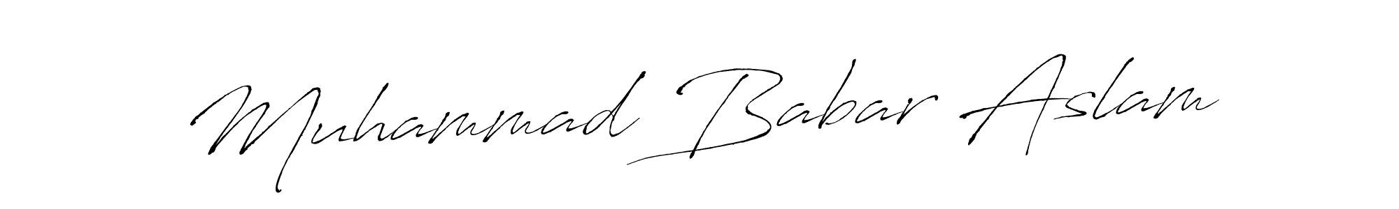 Once you've used our free online signature maker to create your best signature Antro_Vectra style, it's time to enjoy all of the benefits that Muhammad Babar Aslam name signing documents. Muhammad Babar Aslam signature style 6 images and pictures png