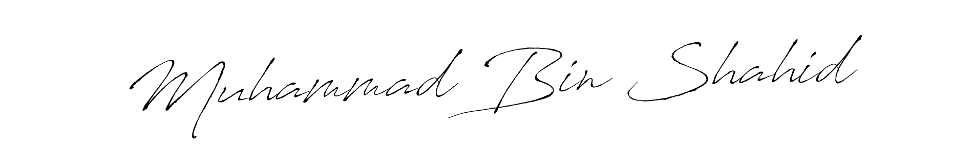 How to Draw Muhammad Bin Shahid signature style? Antro_Vectra is a latest design signature styles for name Muhammad Bin Shahid. Muhammad Bin Shahid signature style 6 images and pictures png