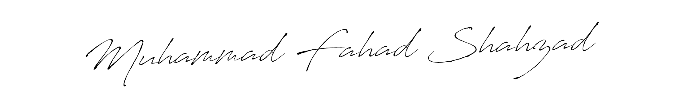 How to make Muhammad Fahad Shahzad signature? Antro_Vectra is a professional autograph style. Create handwritten signature for Muhammad Fahad Shahzad name. Muhammad Fahad Shahzad signature style 6 images and pictures png