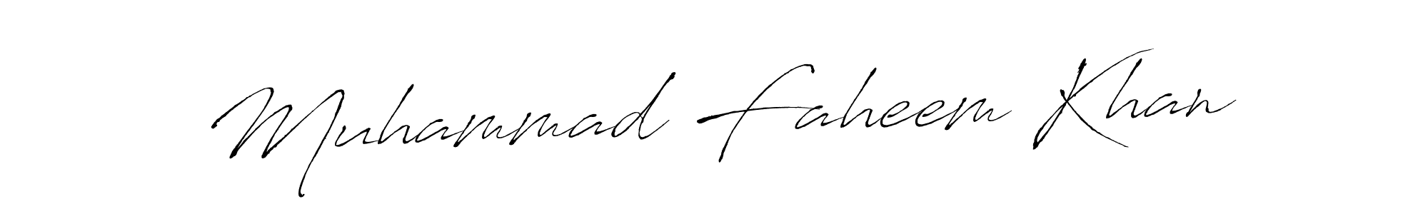 Use a signature maker to create a handwritten signature online. With this signature software, you can design (Antro_Vectra) your own signature for name Muhammad Faheem Khan. Muhammad Faheem Khan signature style 6 images and pictures png