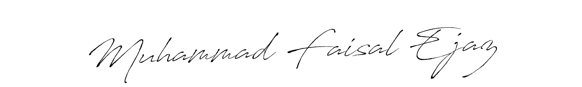 Design your own signature with our free online signature maker. With this signature software, you can create a handwritten (Antro_Vectra) signature for name Muhammad Faisal Ejaz. Muhammad Faisal Ejaz signature style 6 images and pictures png