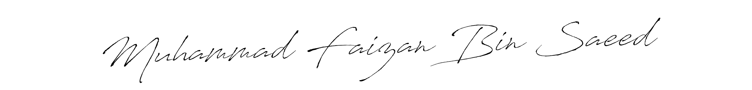 Once you've used our free online signature maker to create your best signature Antro_Vectra style, it's time to enjoy all of the benefits that Muhammad Faizan Bin Saeed name signing documents. Muhammad Faizan Bin Saeed signature style 6 images and pictures png