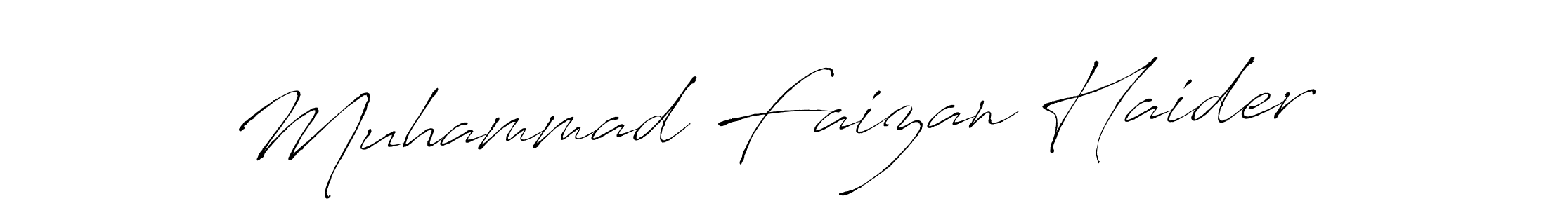 It looks lik you need a new signature style for name Muhammad Faizan Haider. Design unique handwritten (Antro_Vectra) signature with our free signature maker in just a few clicks. Muhammad Faizan Haider signature style 6 images and pictures png