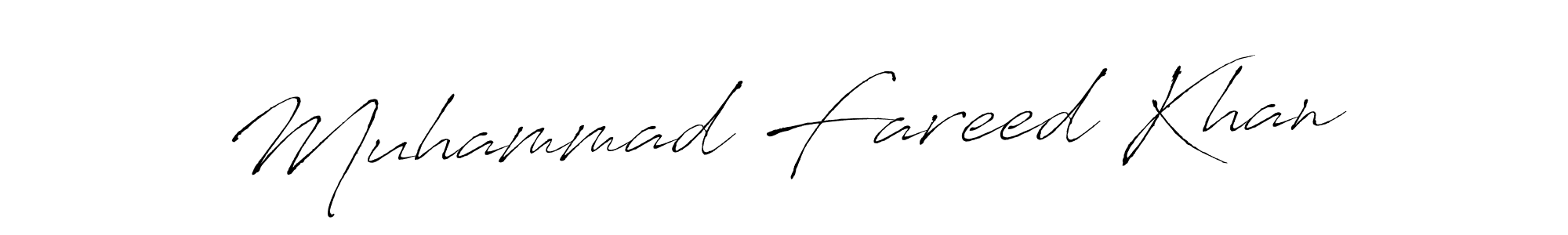 Antro_Vectra is a professional signature style that is perfect for those who want to add a touch of class to their signature. It is also a great choice for those who want to make their signature more unique. Get Muhammad Fareed Khan name to fancy signature for free. Muhammad Fareed Khan signature style 6 images and pictures png