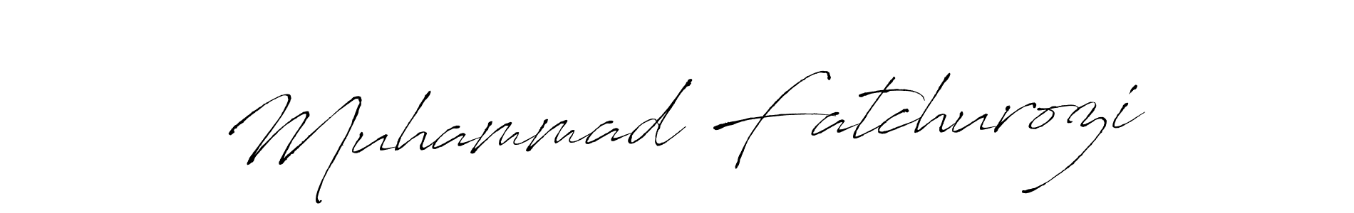 Once you've used our free online signature maker to create your best signature Antro_Vectra style, it's time to enjoy all of the benefits that Muhammad Fatchurozi name signing documents. Muhammad Fatchurozi signature style 6 images and pictures png