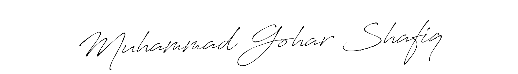 See photos of Muhammad Gohar Shafiq official signature by Spectra . Check more albums & portfolios. Read reviews & check more about Antro_Vectra font. Muhammad Gohar Shafiq signature style 6 images and pictures png