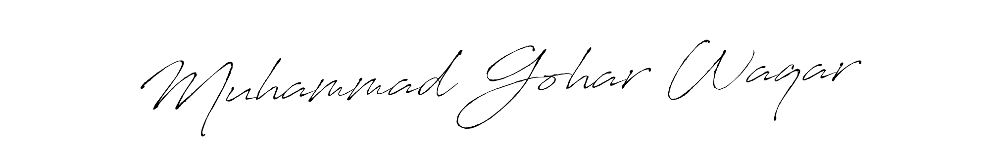 How to Draw Muhammad Gohar Waqar signature style? Antro_Vectra is a latest design signature styles for name Muhammad Gohar Waqar. Muhammad Gohar Waqar signature style 6 images and pictures png